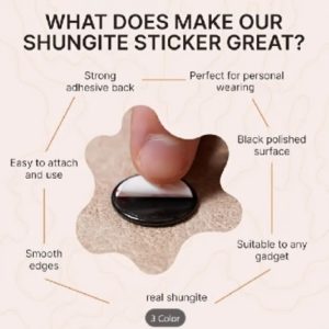 Shungite Mobile Phone Stickers