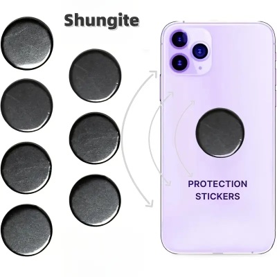 Shungite Mobile Phone Stickers