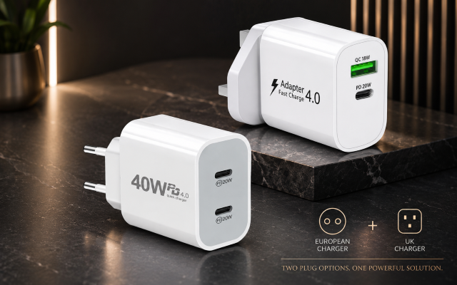 40W European USB-C Charger